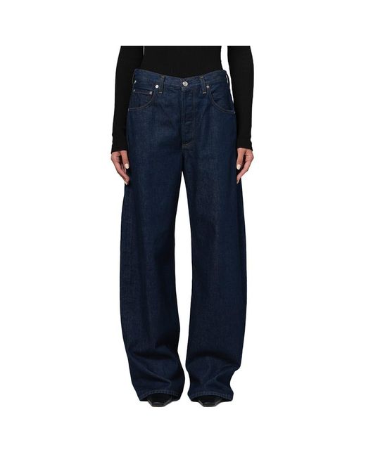 Citizens of Humanity Blue Ayla High Rise Baggy Jean