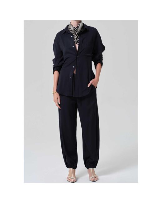 Citizens of Humanity Black Buble Pull On Trouser