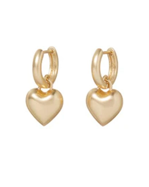 Roxanne Assoulin Metallic Itsy Bitsy Heart Earrings