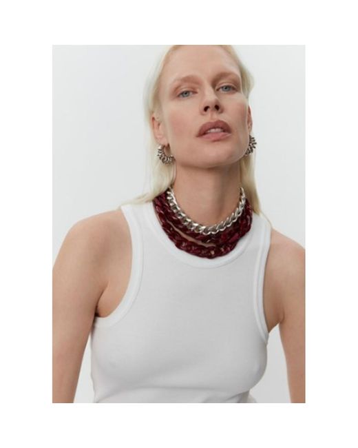 Day Birger et Mikkelsen Gray Alisson Ribbed Tank