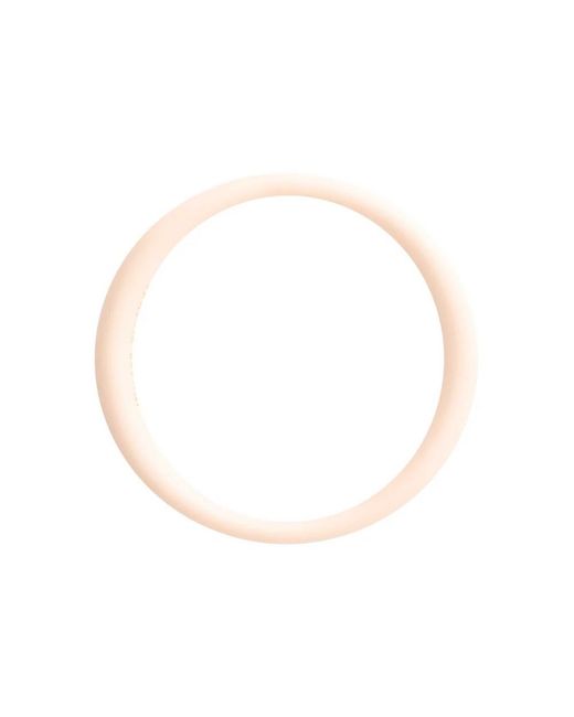 Vanessa Baroni White Thin Loop Bangle