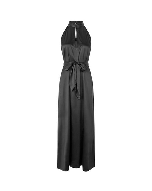 Dea Kudibal Black Noladea Silk Dress Halterneck
