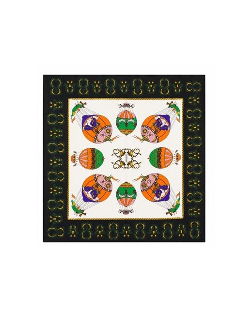 Essentiel Antwerp Black Kontact Silk Scarf