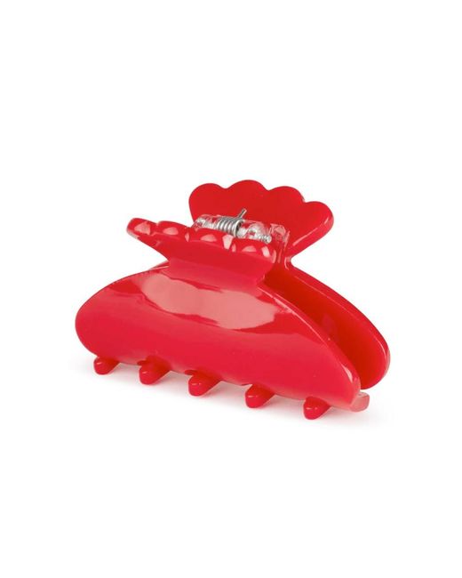 SUI AVA Red Helle Solid Mini Hair Clip