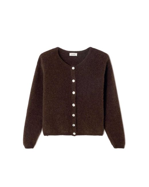 American Vintage Brown Vitow Cardigan