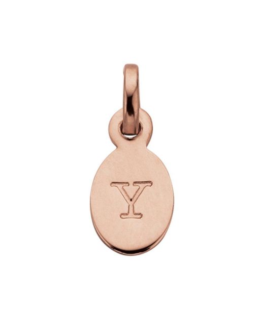 KIRSTIN ASH Natural Bespoke Alphabet 'Y' Charm