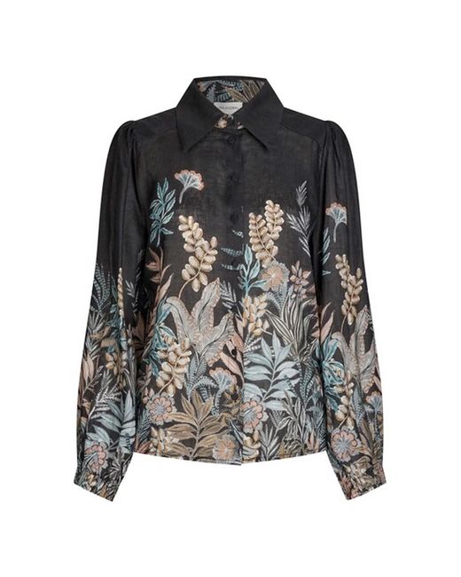 Dea Kudibal Black Siomadea Linen Blouse