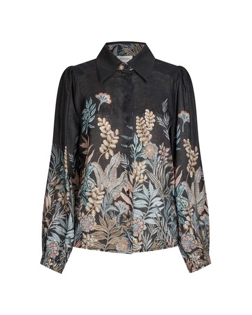 Dea Kudibal Black Siomadea Linen Blouse