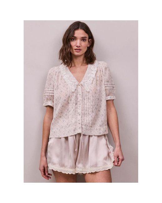 Faune Pink Deco Blouse