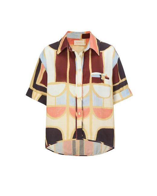 Sancia Brown The Johanna Relaxed Shirt