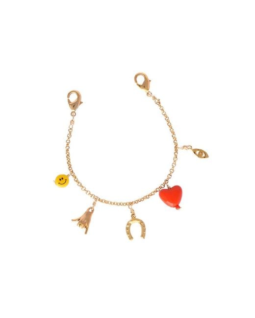 Mishky Metallic Shoe Charm Chain