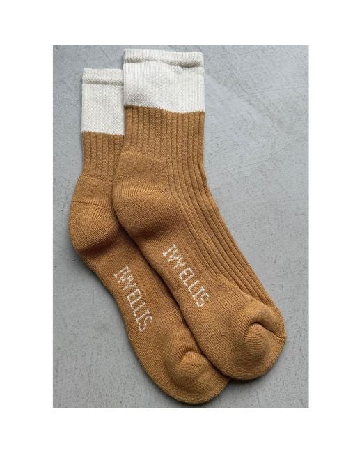 Ivy Ellis Brown Slavic Socks