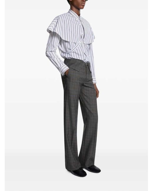 Dries Van Noten White Cotton Shirt for men