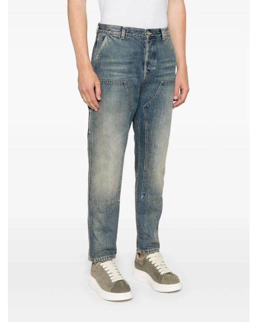 Eleventy Blue Tapered Jeans for men