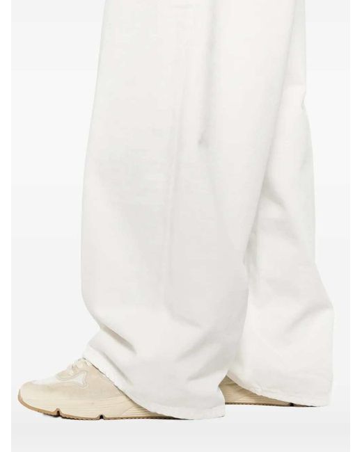 Haikure White Five-Pocket Jeans