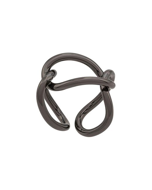 FEDERICA TOSI Metallic Ring With Chain Design