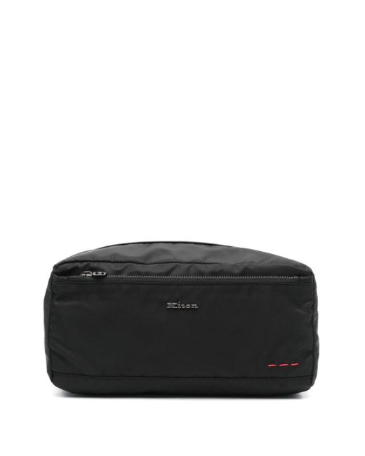 Trousse Da Bagno di Kiton in Black da Uomo