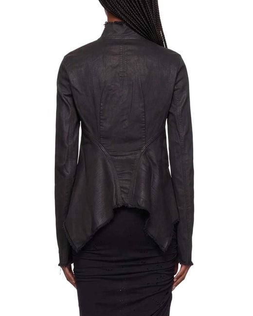 Rick Owens Black Naska Denim Jacket