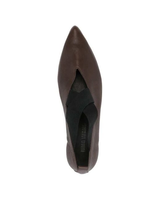 Uma Wang White "Pointed" Ballerina