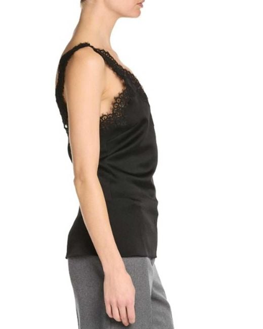 Stella McCartney Blue Lace-Trimmed Top