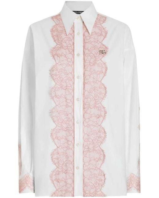 Dolce & Gabbana Pink Dna Shirt