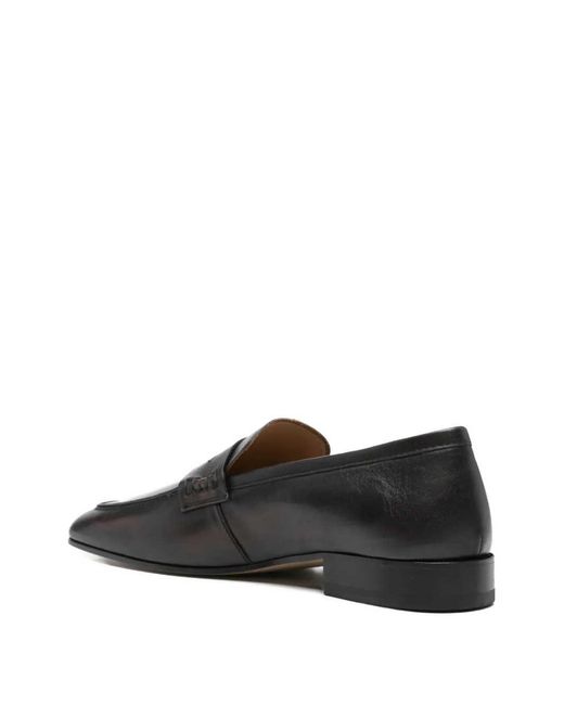 Dries Van Noten Brown Leather Loafers for men