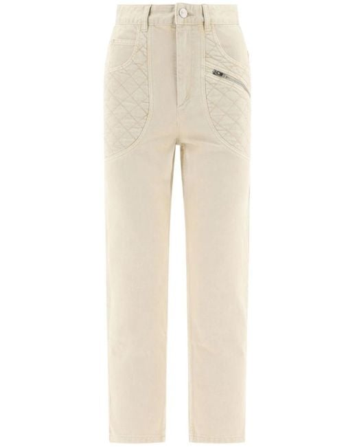 Isabel Marant Natural Cassandre Jeans