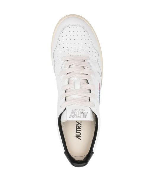 Autry White Medalist Trainer for men