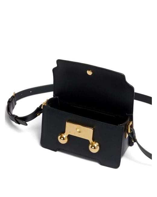Marni Black Mini Trunkaroo Shoulder Bag
