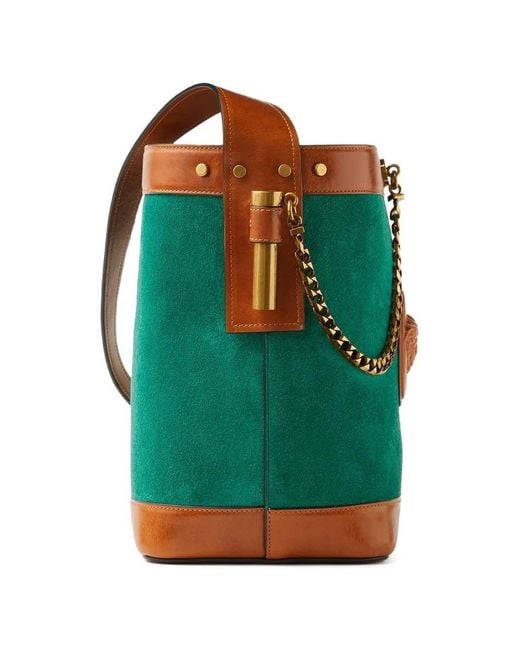 Borsa A Secchiello Piccola di Versace in Blue
