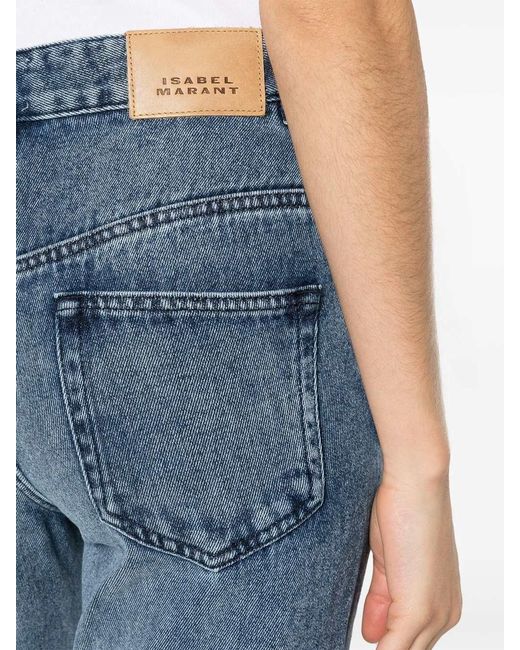 Isabel Marant Blue Belvira Denim Jeans