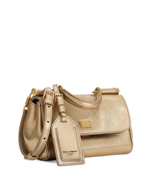 Dolce & Gabbana Natural My Sicily Handbag