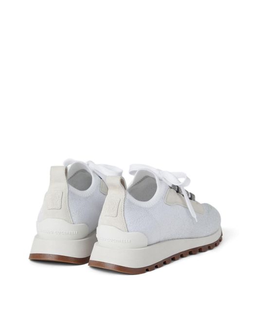 Sneakers di Brunello Cucinelli in White