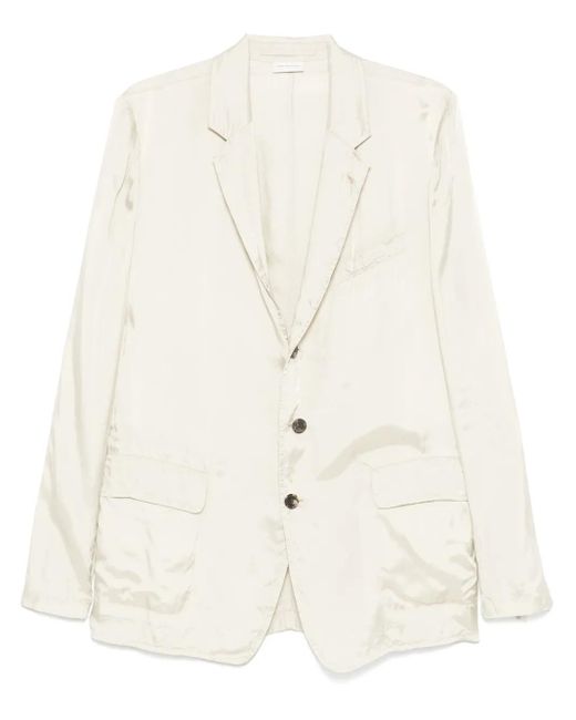 Bilbo 1427 M.W. Jacket Nav di Dries Van Noten in White da Uomo