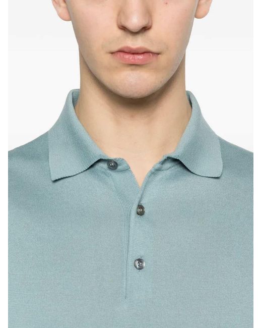 Lardini Blue Polo Shirt for men