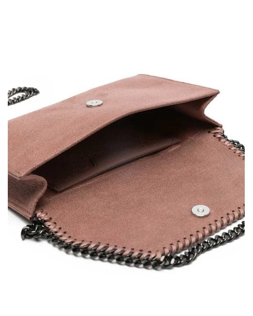 Stella McCartney Pink Mini Shoulder Bag With Magnetic Closure