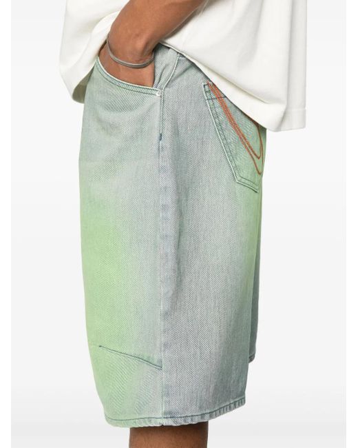 Short di PDF in Green da Uomo