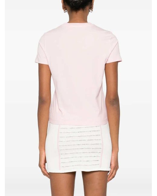 Casablanca Pink Logo T-Shirt