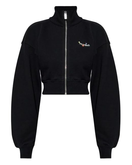 Off-White c/o Virgil Abloh Black Floral Sweater