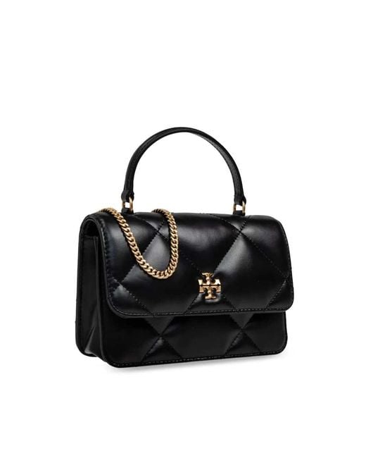 Tory Burch Black Kira Small Tote Bag