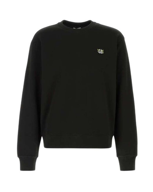 KENZO Black Cotton Sweatshirt for men