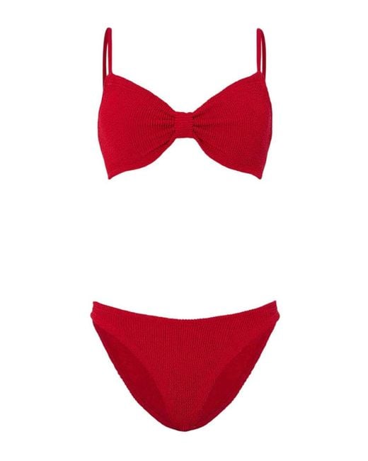 Hunza G Red Alicia Bikini