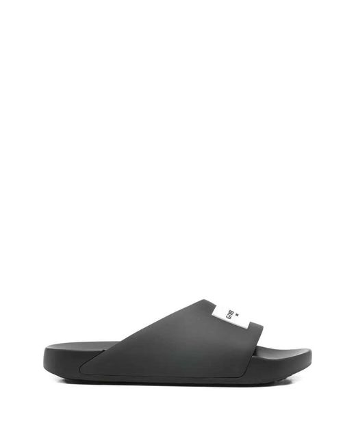 Label Pool Slides di Givenchy in White da Uomo