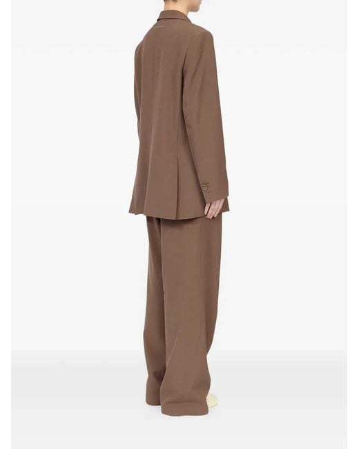 MM6 by Maison Margiela Brown Suit Jacket