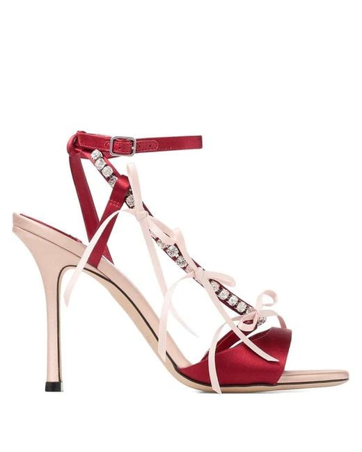 Jimmy Choo Multicolor Heeled Sandals "Lula"