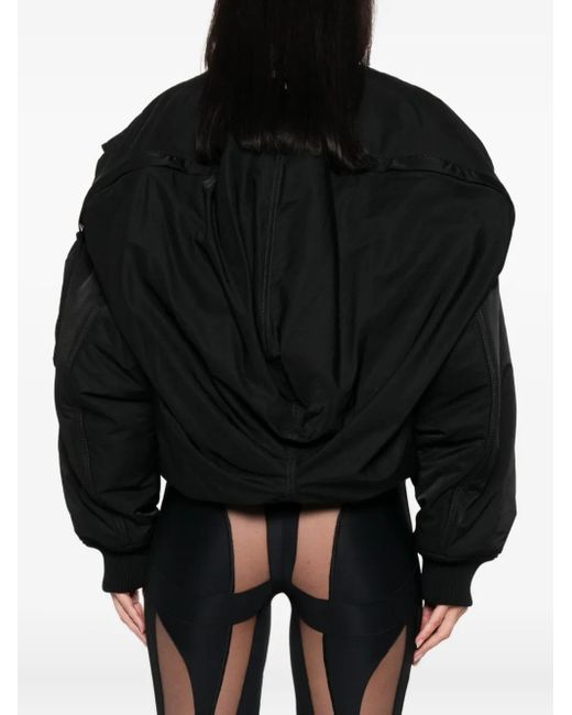 Giacca Corta Con Cerniera-Donna di Jean Paul Gaultier in Black
