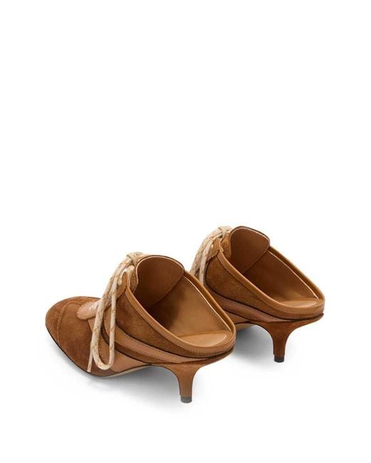Dries Van Noten Brown Heeled Mules