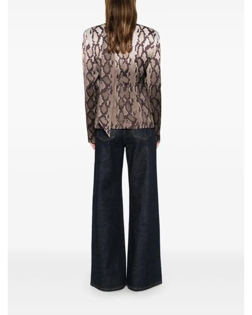 Stella McCartney Brown Printed Top