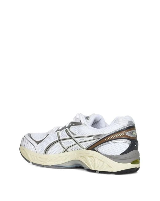 Asics White Sneakers With Insert Design for men