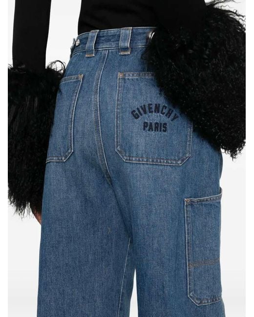 Givenchy Blue Cocoon Jeans
